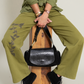 Sac Marine Python Noir - Claris Virot