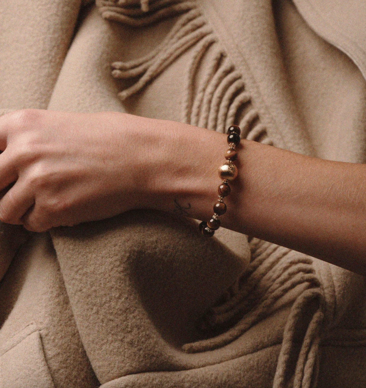 Bracelet Samhita Oeil de Tigre - Tityaravy