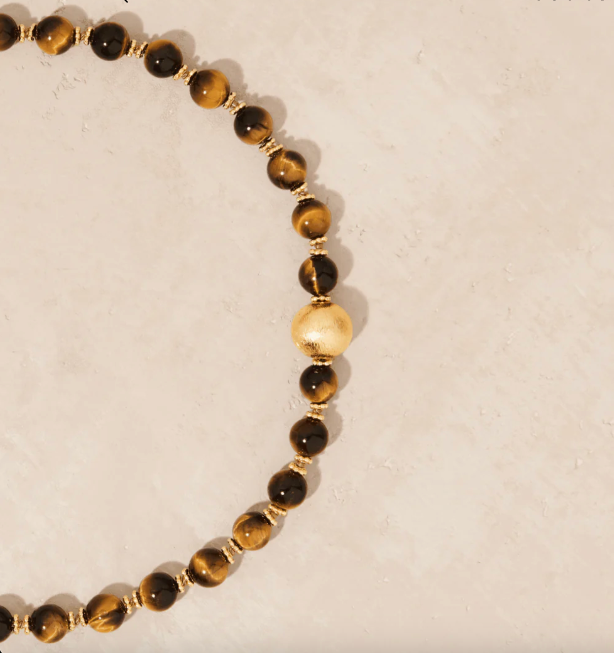 Collier Samhita Oeil de Tigre - Tityaravy