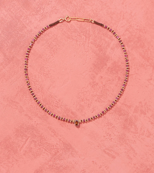 Collier Alhyka Rubellite - Tityaravy