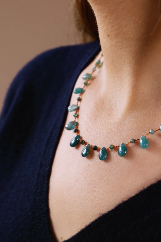 Collier Osprey Drops and Beads - Ivarene