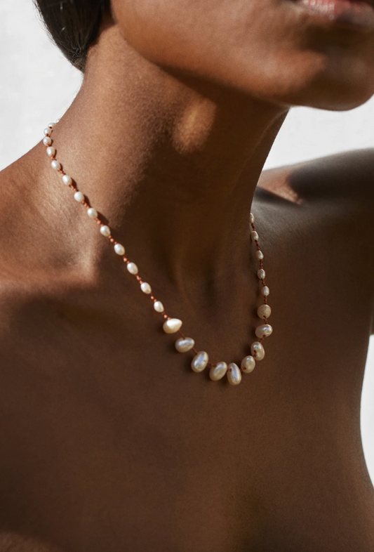 Collier Bird Drops and Beads - Ivarene