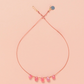 Collier 5 Gouttes Rhodocrosite - Ivarene