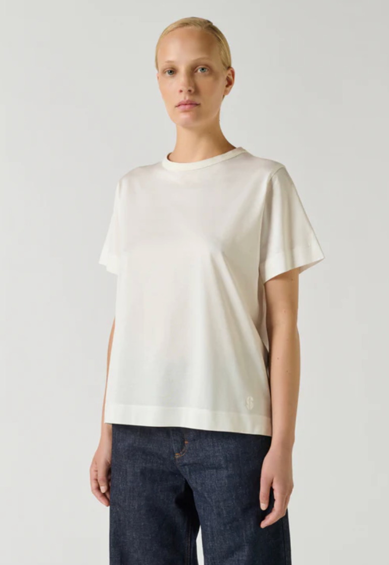 Tee-Shirt Basic Coton Blanc - Soeur