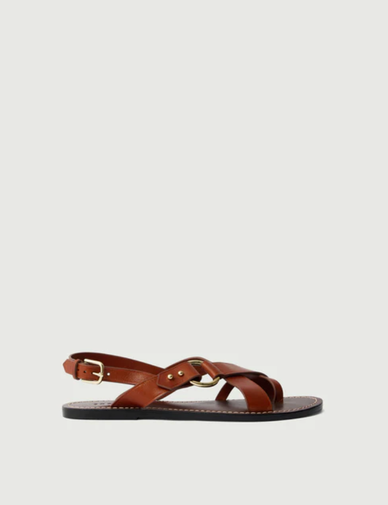 Sandales Florence Cognac - Soeur