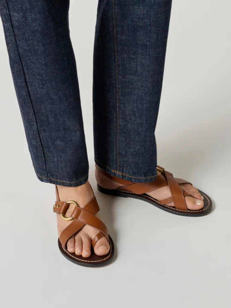 Sandales Florence Cognac - Soeur