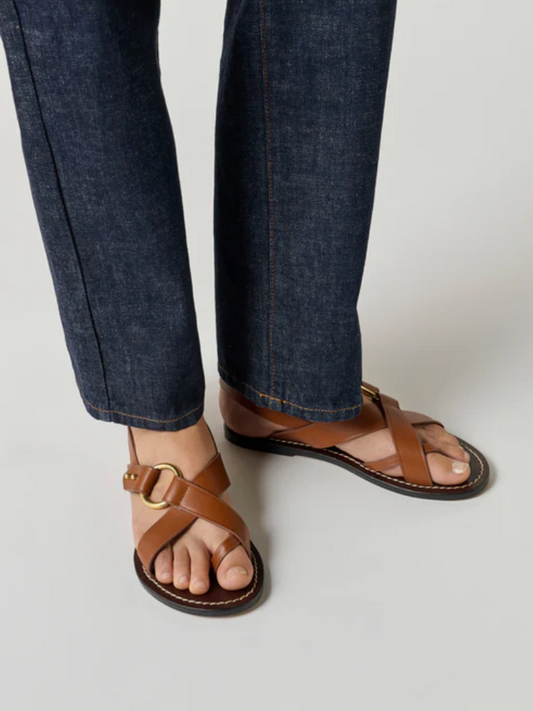 Sandals Florence Cognac - Soeur
