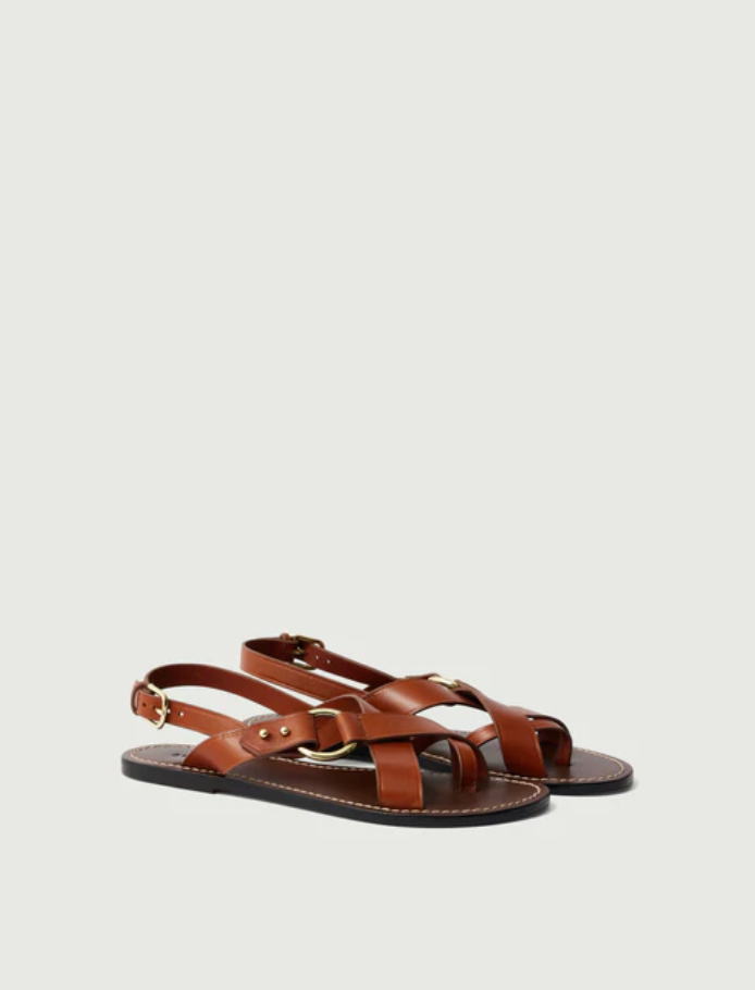 Sandales Florence Cognac - Soeur