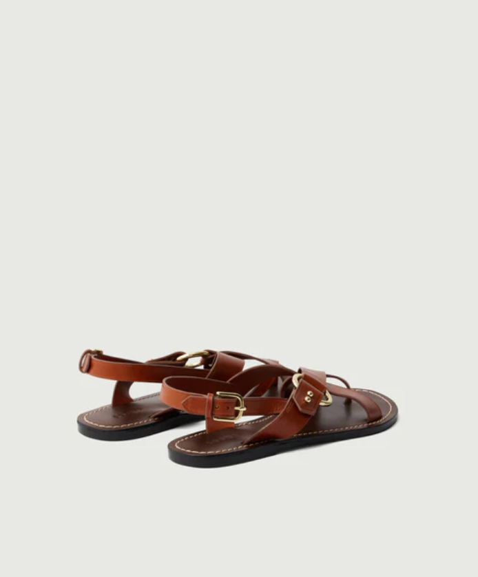 Sandales Florence Cognac - Soeur
