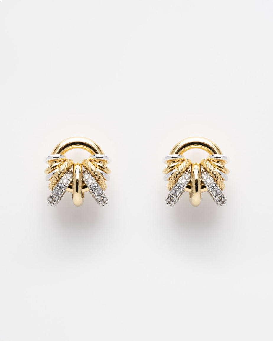 Boucles d'Oreilles Donut Baby Shiny - Sigal