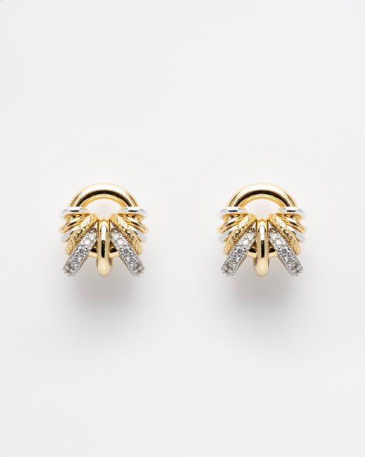 Boucles d'Oreilles Donut Baby Shiny - Sigal