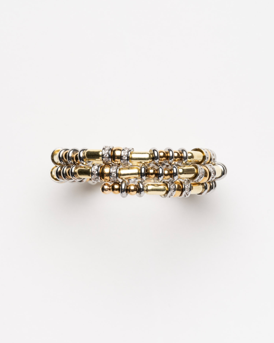 Bracelet Disc Gold and Silver - Sigal