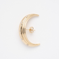 Boucle d'Oreille Moon Or & Shiny - Sigal
