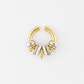 Earcuff Shiny Gold - Sigal