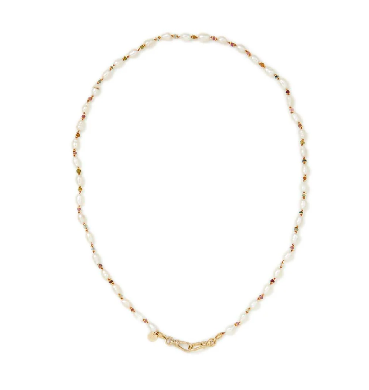 Collier Maupiti Perles d'Eau Douce Tourmalines - Room Service