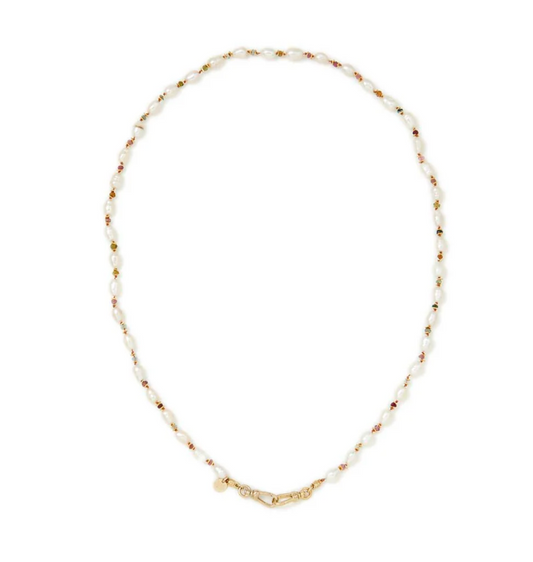 Collier Maupiti Perles d'Eau Douce Tourmalines - Room Service