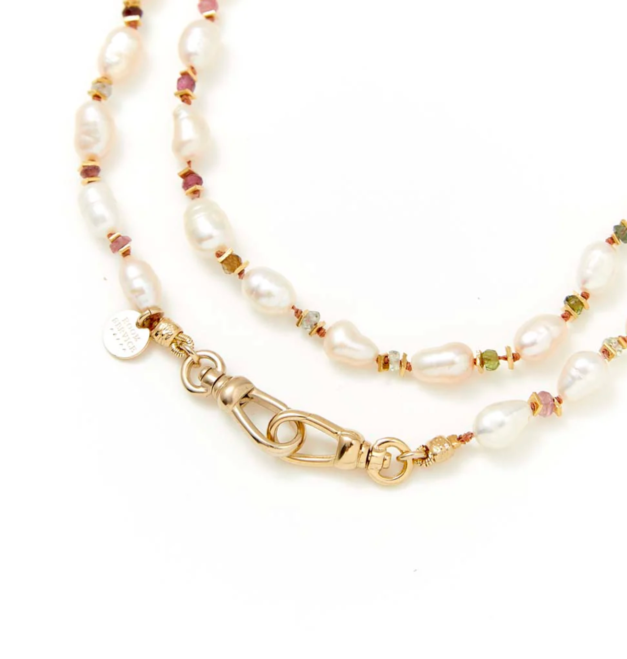 Collier Maupiti Perles d'Eau Douce Tourmalines - Room Service