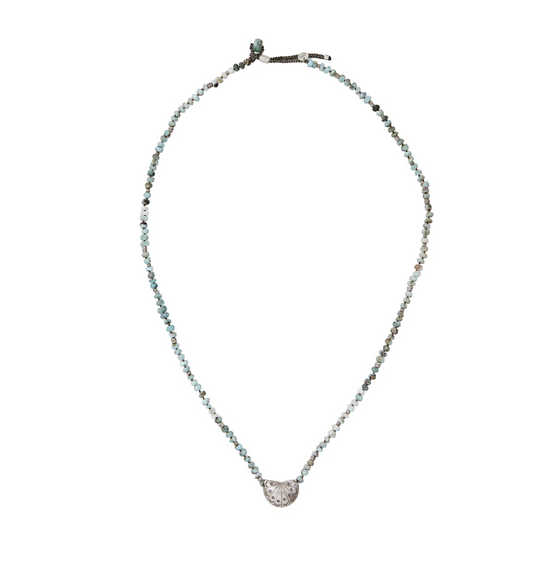 Collier Jamie Silver Unisexe Larimar - Room Service