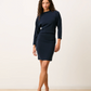 Robe Valeria Uni Marine - Rouje