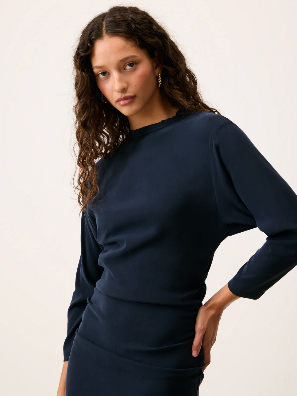 Robe Valeria Uni Marine - Rouje