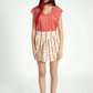 T-Shirt Coral Linen - Sisters Department