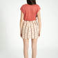 T-Shirt Coral Linen - Sisters Department