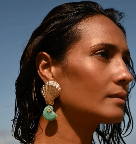 Boucles d'Oreilles Clip Nautilus - Room Service