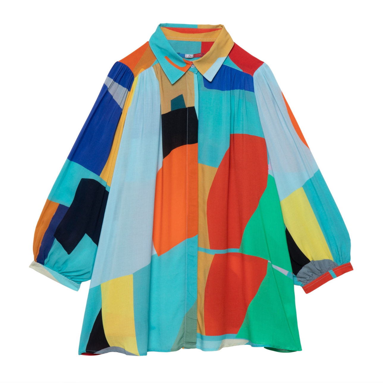 Blouse Chess Player Jade - G. Kero