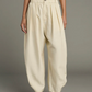Pantalon Vernon Écru Soie Flammée - Soeur