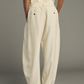 Pantalon Vernon Écru Soie Flammée - Soeur