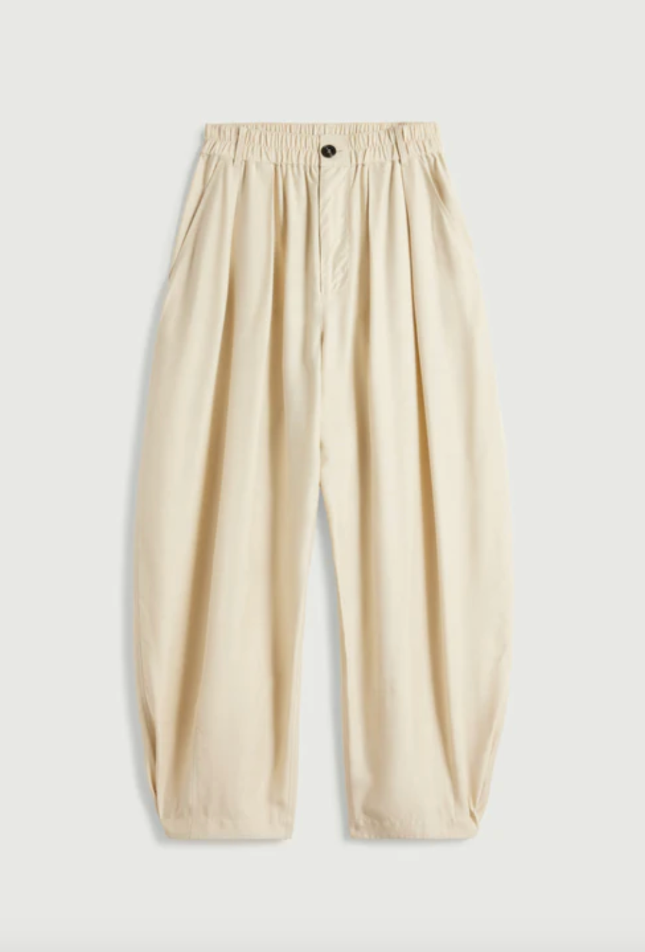 Pantalon Vernon Écru Soie Flammée - Soeur