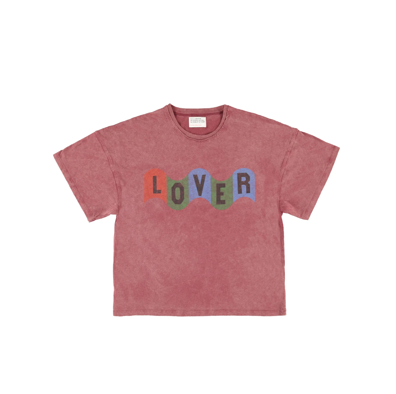 T-Shirt Short Sleeves Bordeaux Lover - Sisters Department