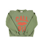 Shoulder Pad Sweatshirt Call 911 - Sisters Department
