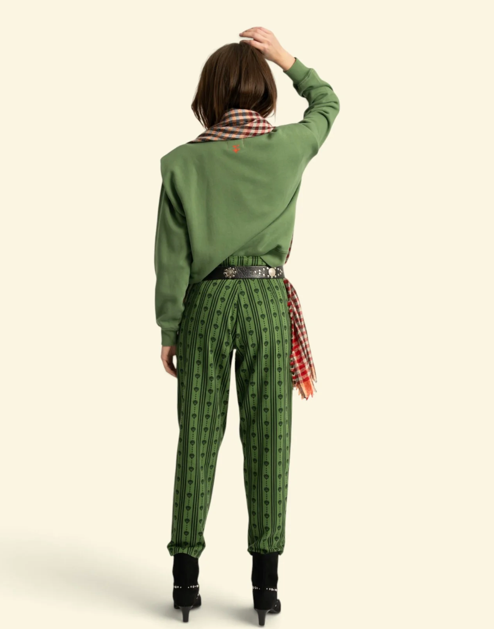 Shoulder Pad Sweatshirt Call 911 - Sisters Department