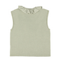 Sleeveless T-Shirt w/ Ruffled Collar Double Trouble - Sisters Department