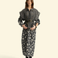 Waistcoat Washed Black Denim - Sisters Department
