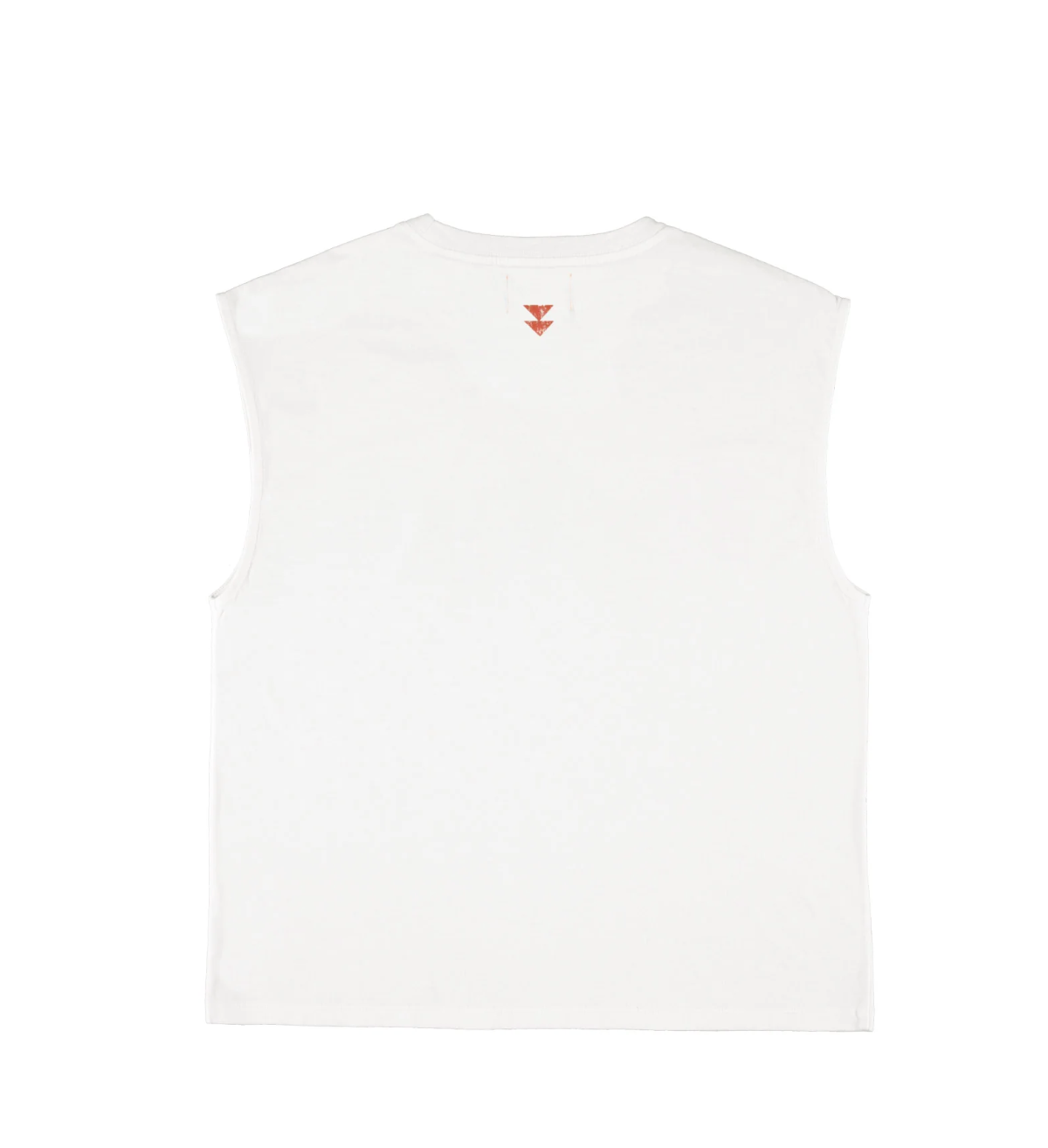 Sleeveless T-Shirt Ecru Lover - Sisters Department