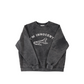Sweatshirt Fadded Black I'm Innocent Print - Sisters Department