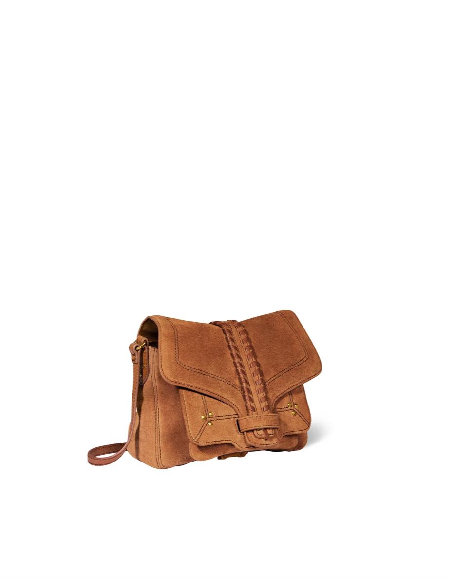 Sac Harry S Croûte Velours Caramel - Jérôme Dreyfuss