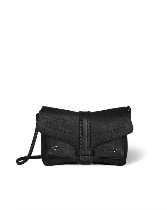 Sac Harry M Chèvre Noir Grainé - Jérôme Dreyfuss