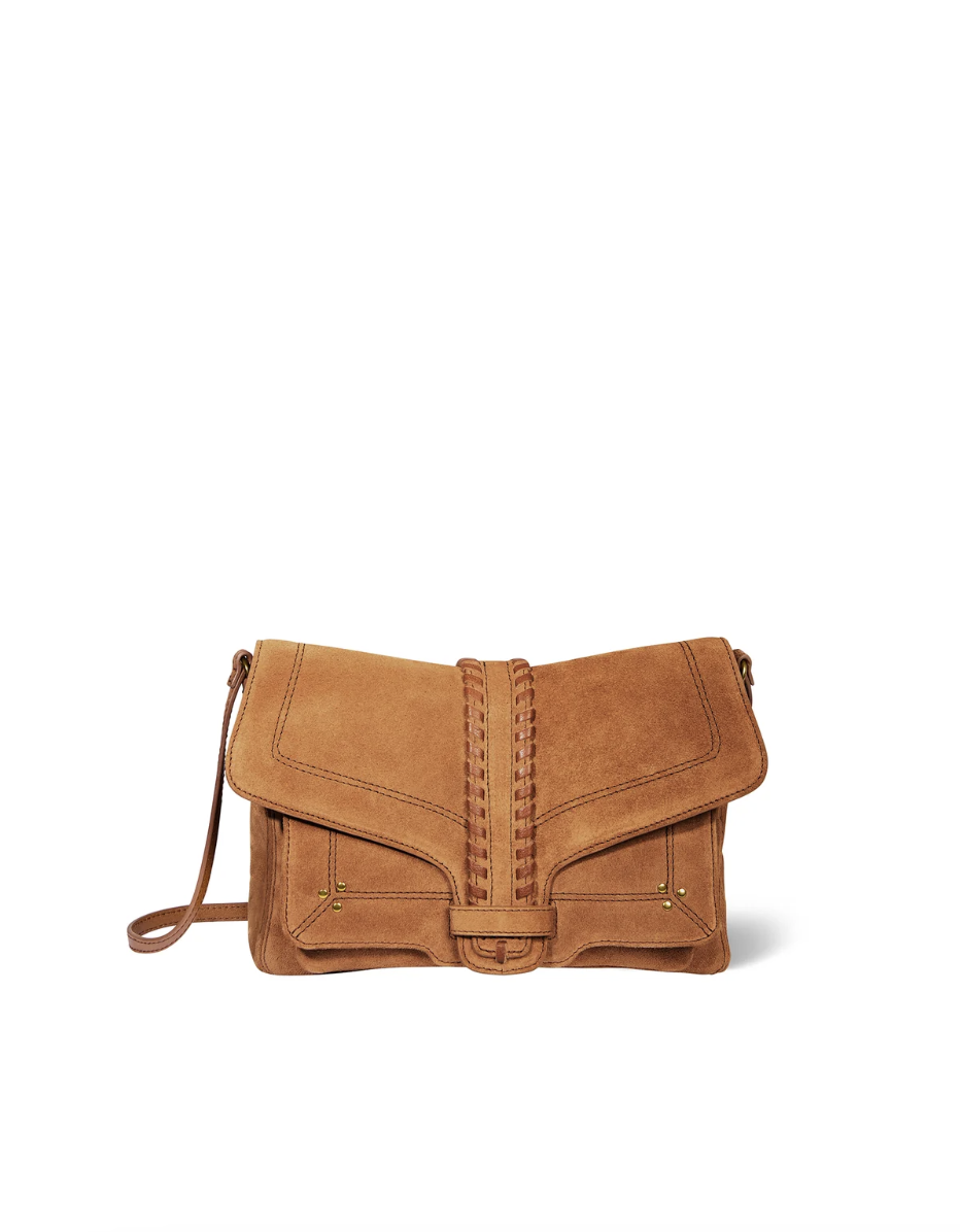Sac Harry M Croûte Velours Caramel - Jérôme Dreyfuss