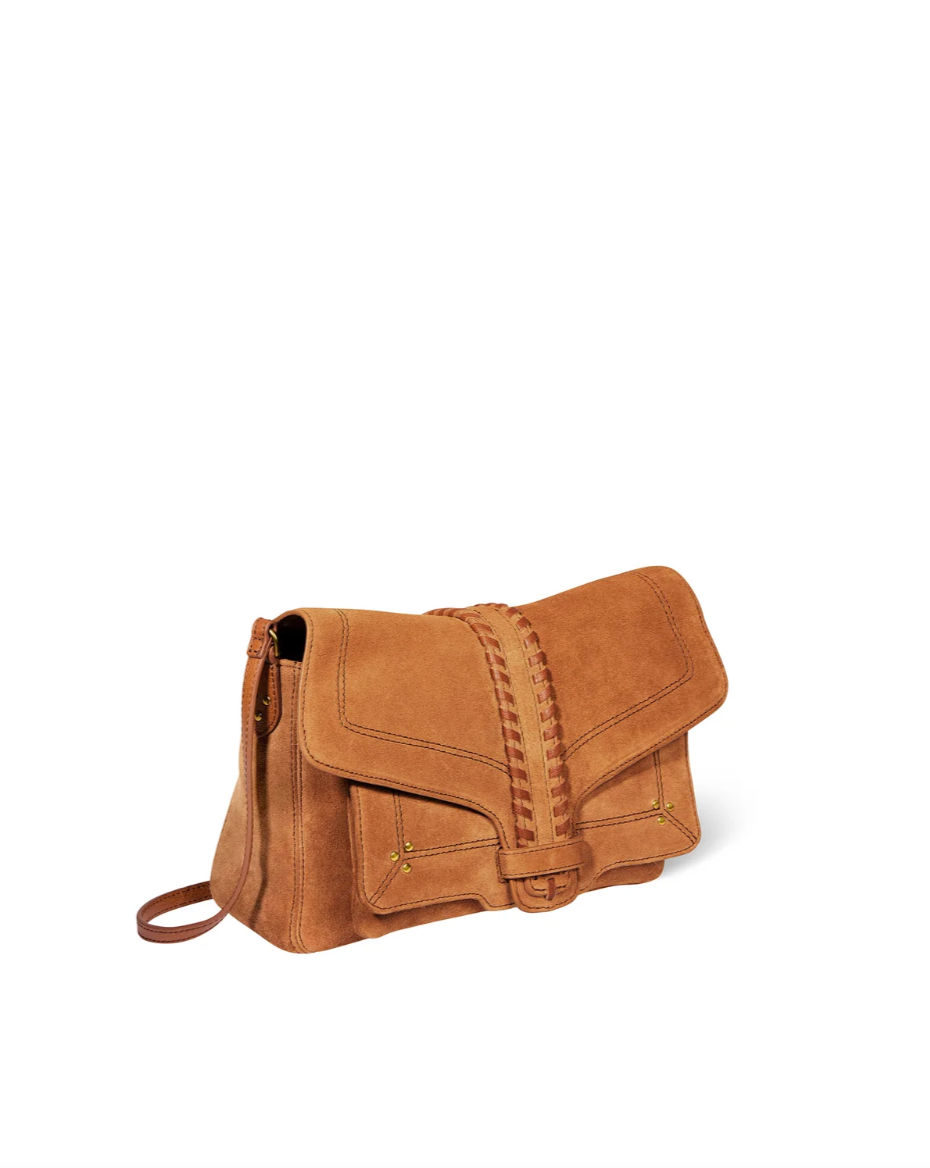 Sac Harry M Croûte Velours Caramel - Jérôme Dreyfuss