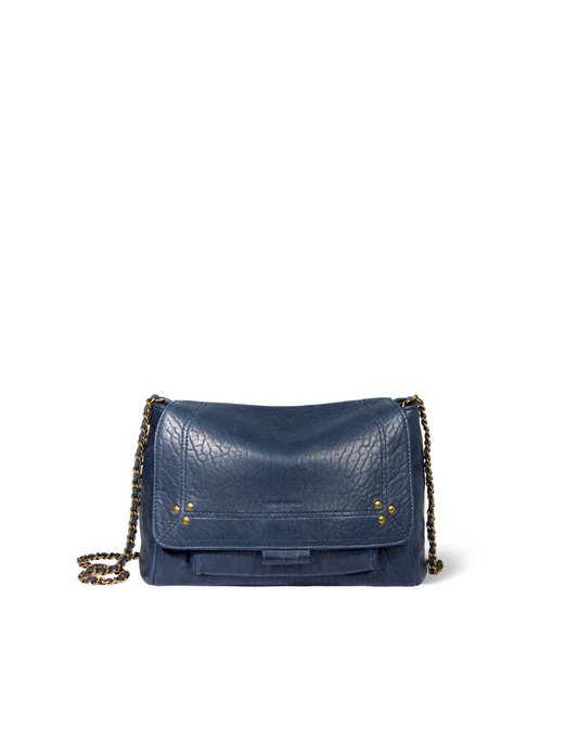 Sac Lulu M Agneau Bubble Night Blue - Jérôme Dreyfuss