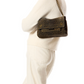 Sac Lulu M Croûte Velours Léopard Kaki - Jérôme Dreyfuss