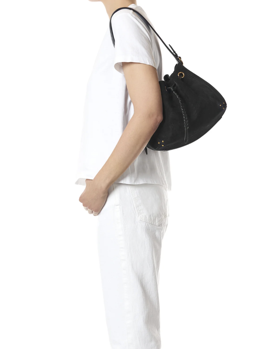 Sac Andy Croûte Velours Noir - Jérôme Dreyfuss