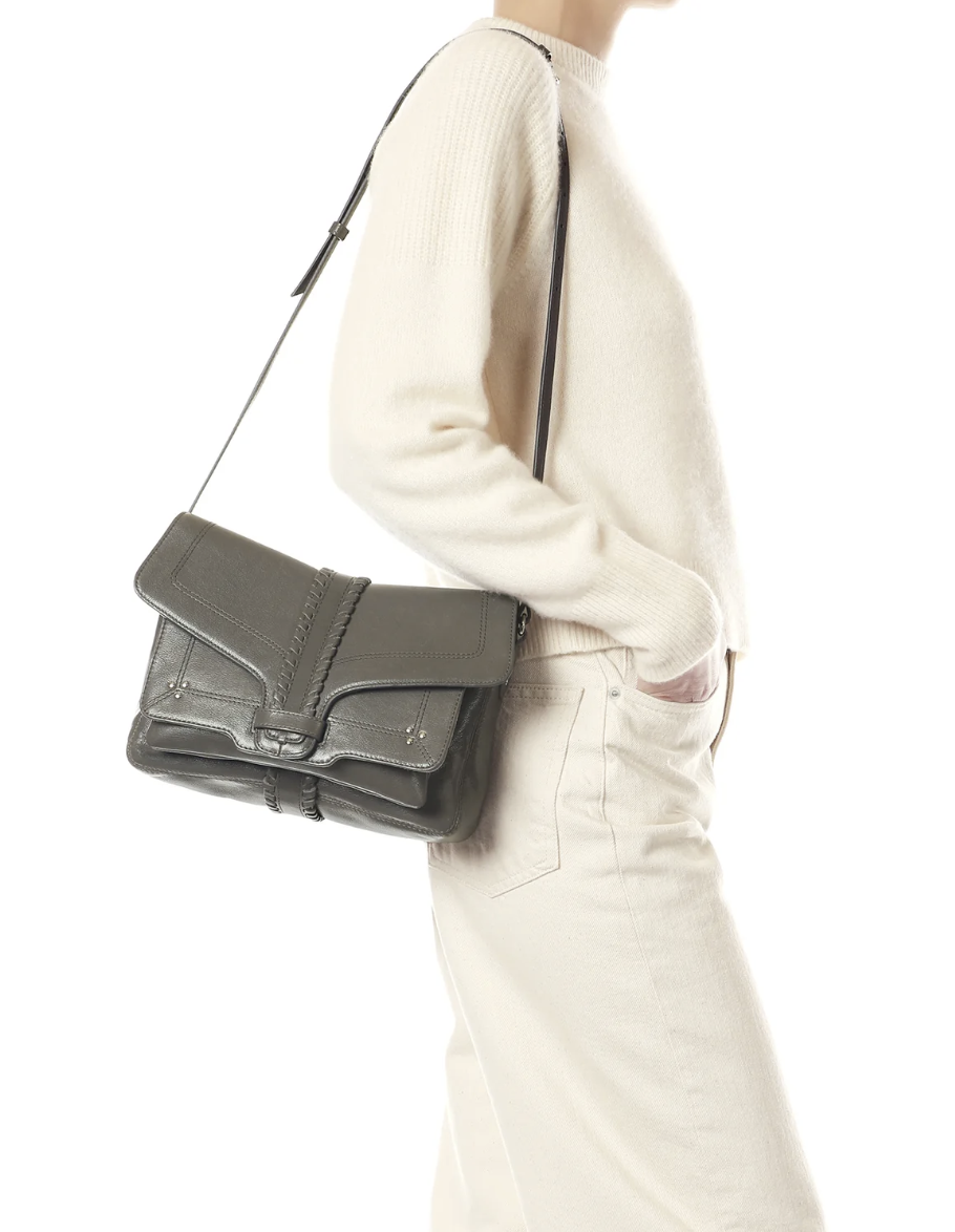 Sac Harry M Buffle Gris - Jérôme Dreyfuss