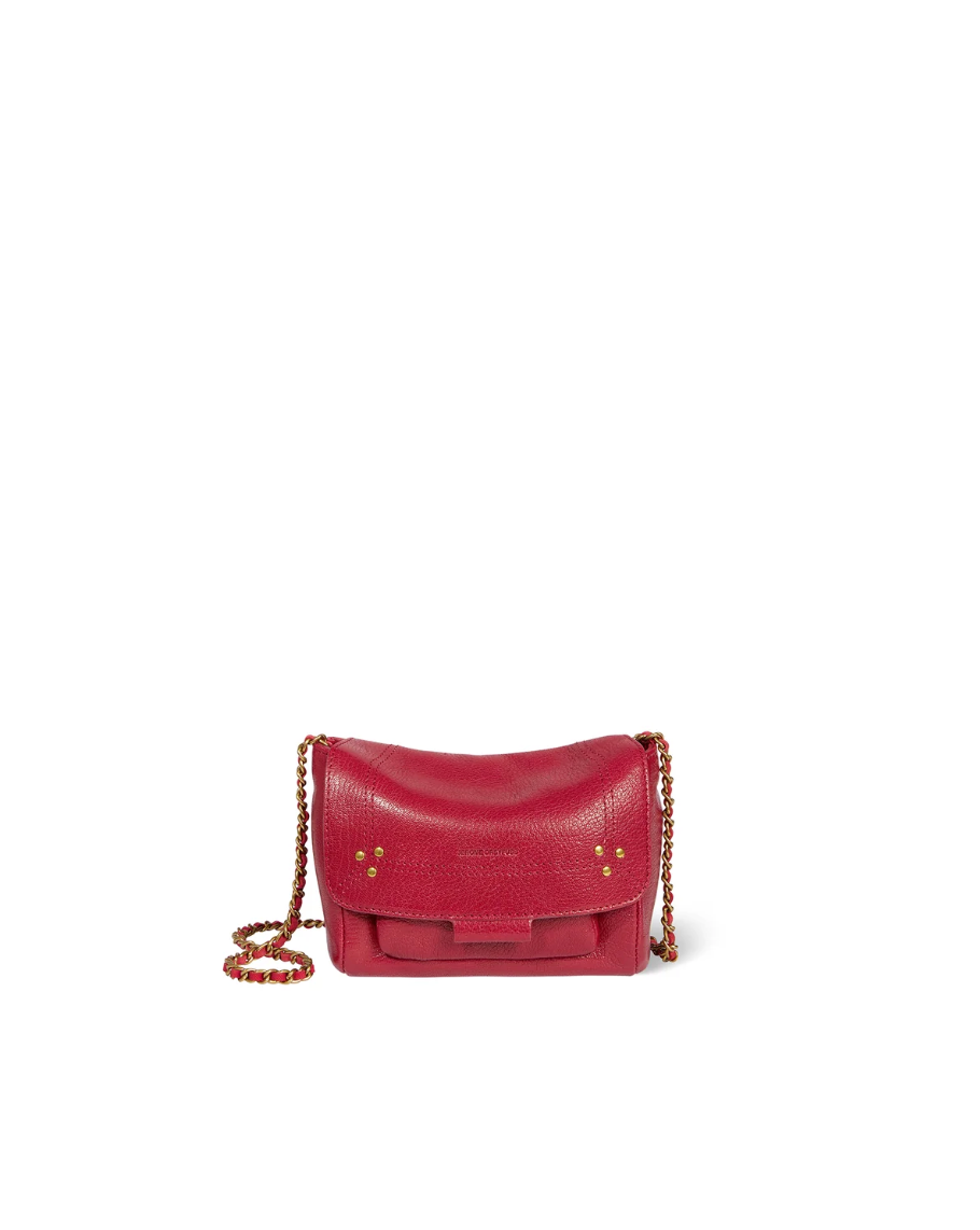Sac Lulu S Chèvre Carmin - Jérôme Dreyfuss