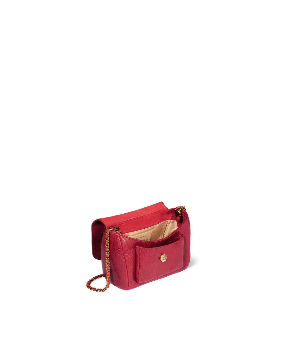 Sac Lulu S Chèvre Carmin - Jérôme Dreyfuss