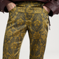 Pantalon 5 Poches Odin Satin de Soie Kaki/Huile - Momoni