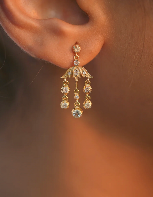 Boucles d'Oreilles Emma Double - Dorothée Sausset